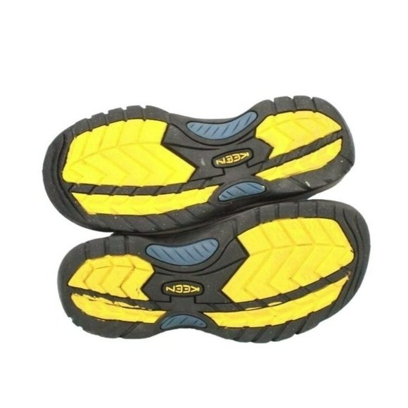 Keen Newport Blue Nylon Suede Bungee Waterproof Hiking Sandals Size US 6.5 - Picture 8 of 10